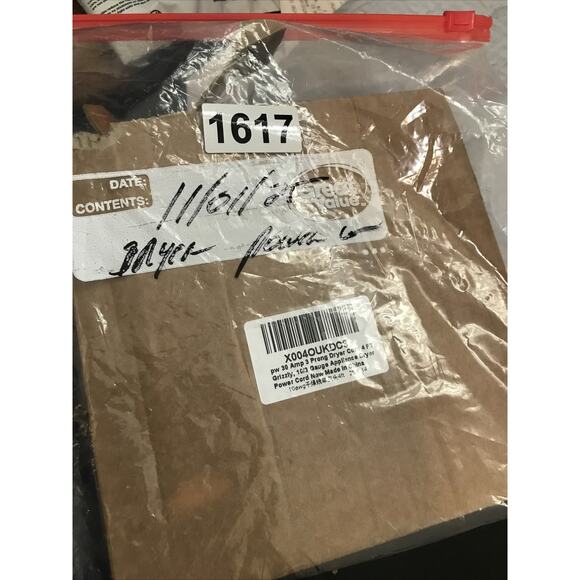 Intertek 5018440 PW 30 Amp 3 Prong Dryer Cord 4 Ft Grizzly 10/3 Gauge - Picture 7 of 7